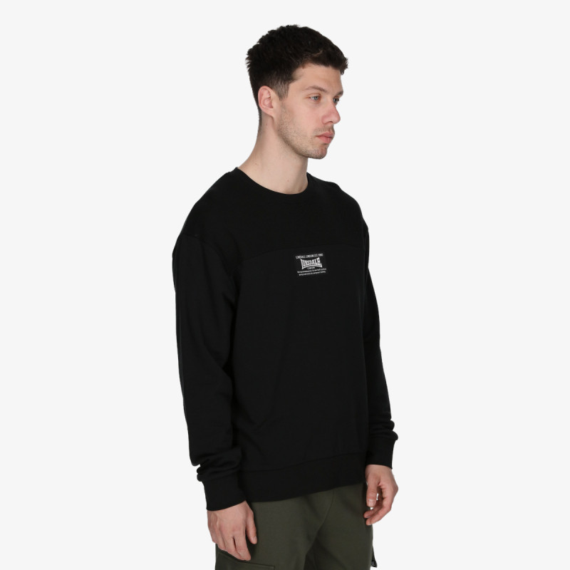 Lonsdale Black London Crewneck 