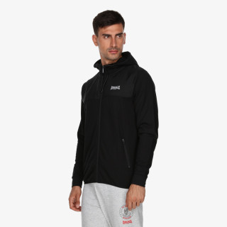 Lonsdale Black Full Zip Hoody 