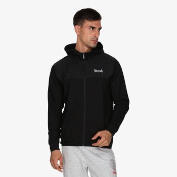 Lonsdale Суитшърт Black Full Zip Hoody 