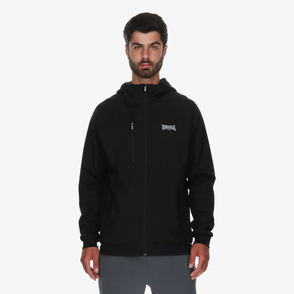 Lonsdale Black Full Zip Hoody II 