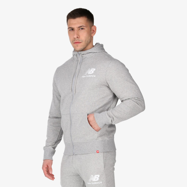 New Balance Суитшърт New Balance Essentials Stacked Full Zip 