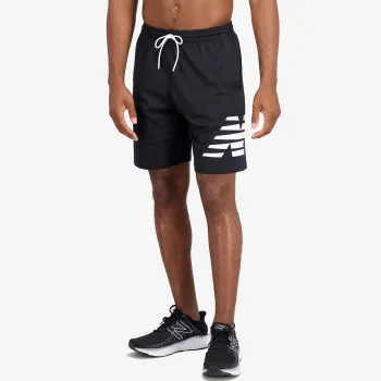 NEW BALANCE КЪСИ ПАНТАЛОНИ Heathertech Knit Short 
