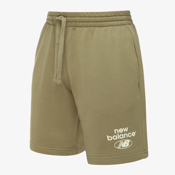 New Balance Къси панталони Essentials Reimagined French Terry Short 