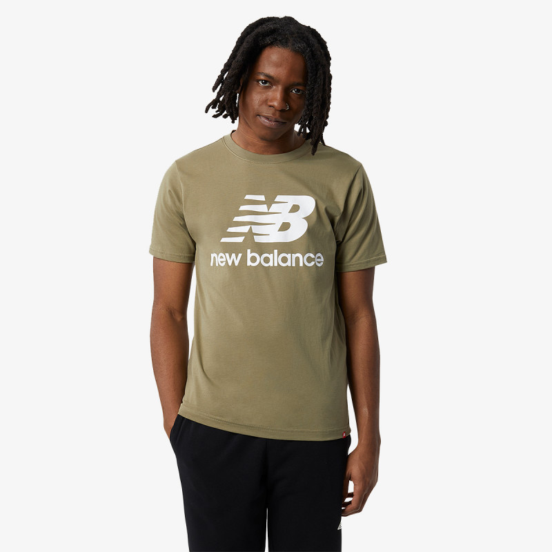 New Balance Essentials Stacked Logo Tee
