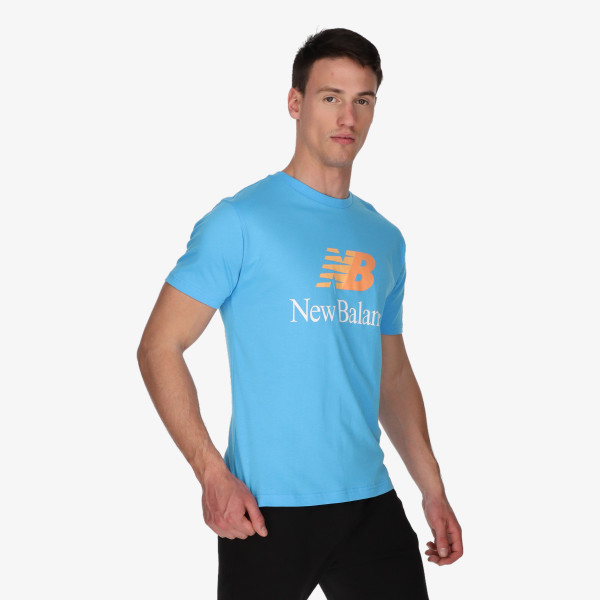 New Balance Тениска Essentials Celebrate Split Logo 