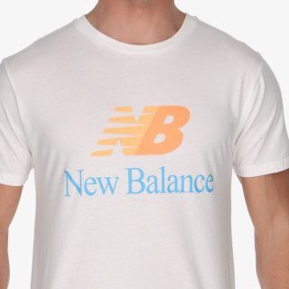 New Balance Тениска Essentials Celebrate Split Logo 