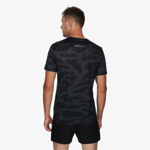 New Balance Тениска Printed Accelerate Short Sleeve 
