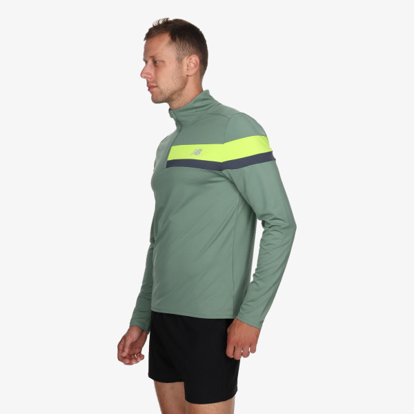 New Balance Суитшърт Accelerate Half Zip 