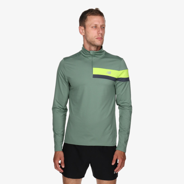 New Balance Суитшърт Accelerate Half Zip 