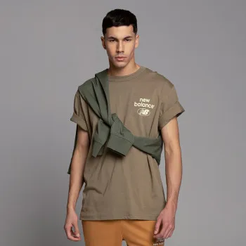 New Balance ТЕНИСКА Essentials Reimagined Cotton Jersey Shor 