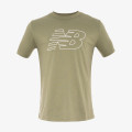 New Balance Flying NB T-Shirt Green 