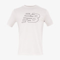 New Balance Flying NB T-Shirt Grey 
