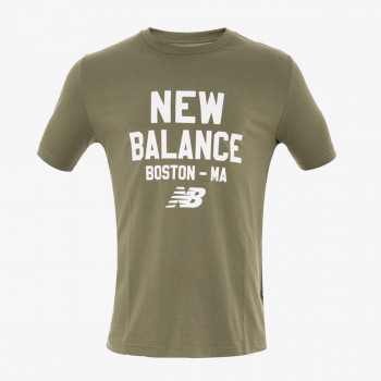 New Balance New Balance Stamp T-Shirt Green 