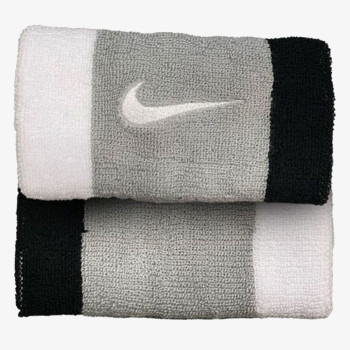 Nike NIKE SWOOSH DOUBLEWIDE WRISTBANDS 2 PK L 