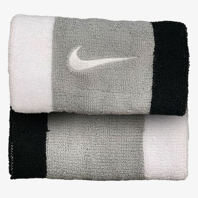 Nike NIKE SWOOSH DOUBLEWIDE WRISTBANDS 2 PK L 