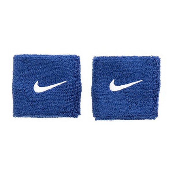 Nike Накитник и лента за глава NIKE SWOOSH WRISTBANDS ROYAL BLUE/WHITE 