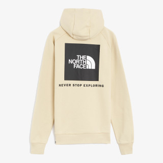 The North Face M RAGLAN REDBOX HOODIE - EU GRAVEL 