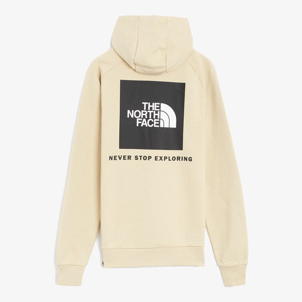 The North Face M RAGLAN REDBOX HOODIE - EU GRAVEL 