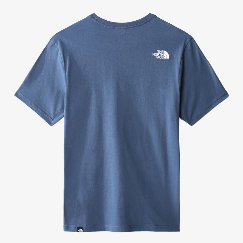 The North Face M STANDARD SS TEE - EU SHADY BLUE 