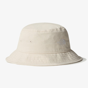The North Face Шапка NORM BUCKET WHITE DUNE/RAW UNDYED 