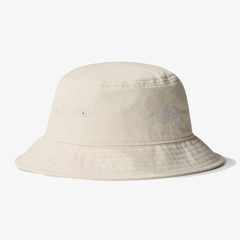 The North Face Шапка NORM BUCKET WHITE DUNE/RAW UNDYED 