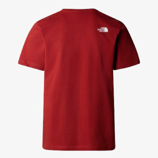 The North Face Тениска M S/S EASY TEE IRON RED 