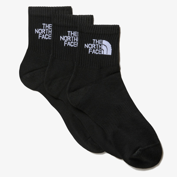 The North Face MULTI SPORT CUSH QUARTER SOCK 3P 