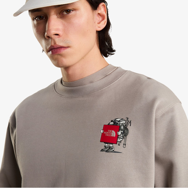 The North Face U GEAR UP GET OUT RLX CREW-GRAPHIC 