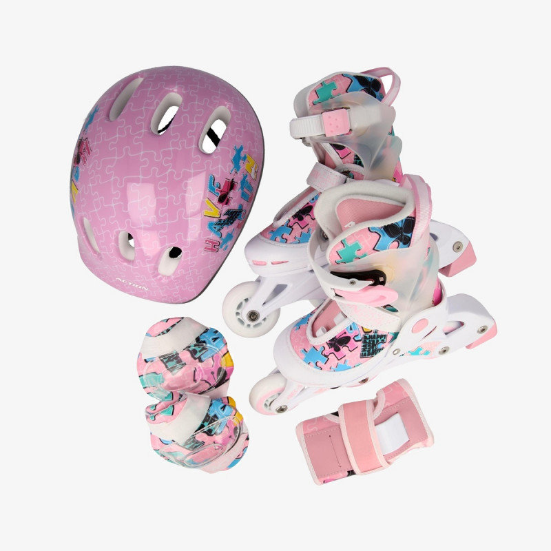 Action IN LINE SKATE SET 