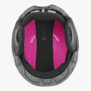 Uvex Каска uvex heyya pro white - pink mat 51-55 