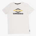 Umbro RETRO DOUBLE LOGO T SHIRT JNR 
