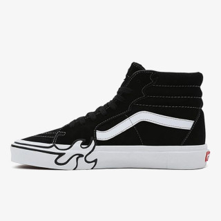Vans UA SK8-Hi Flame SUED BLKWH 