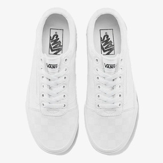 Vans WM Ward (CHECKERBOARD)WHITE/WHITE 