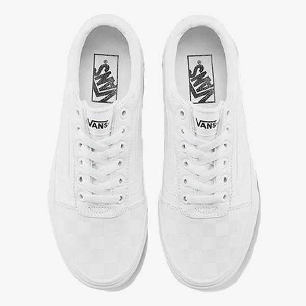Vans WM Ward (CHECKERBOARD)WHITE/WHITE 