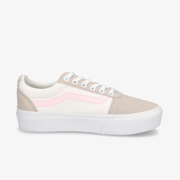 Vans WM Ward Platform COLOR BLOCK BEIGE 