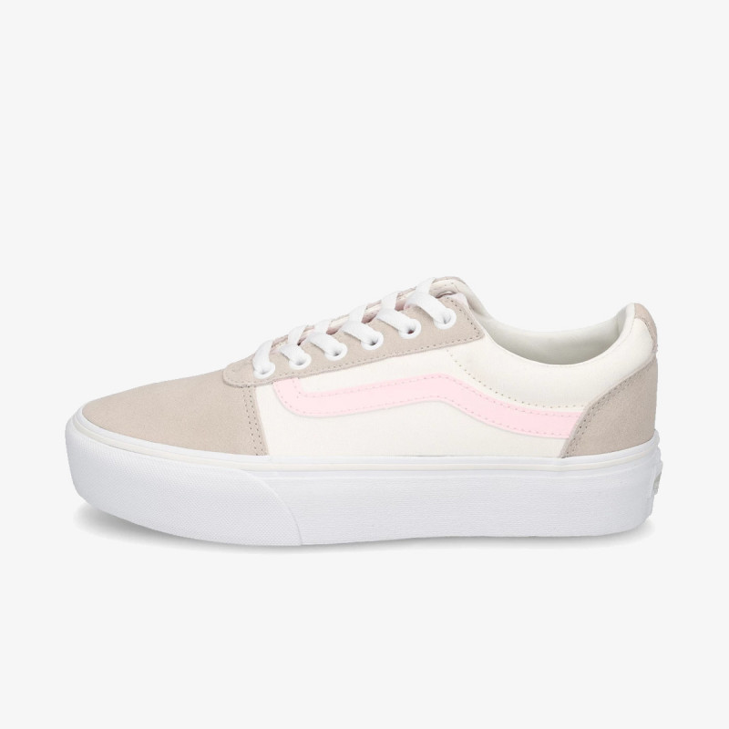 Vans WM Ward Platform COLOR BLOCK BEIGE 
