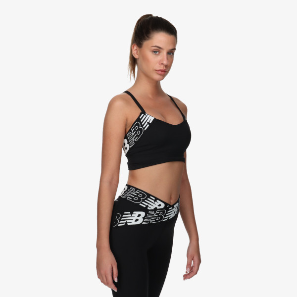 New Balance Спортно бюстие Relentless Crop Bra 