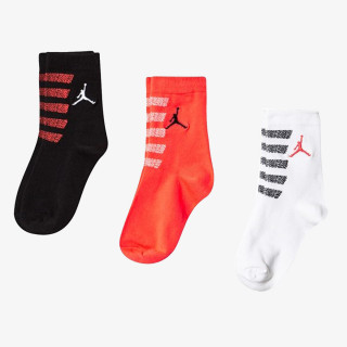 Nike Чорапи JHB BURNOUT STRIPE HI CREW 3PK 
