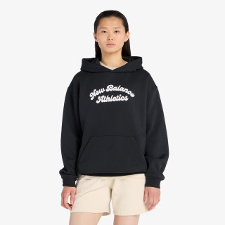 New Balance Linear Heritage Fleece Long Hoodie 