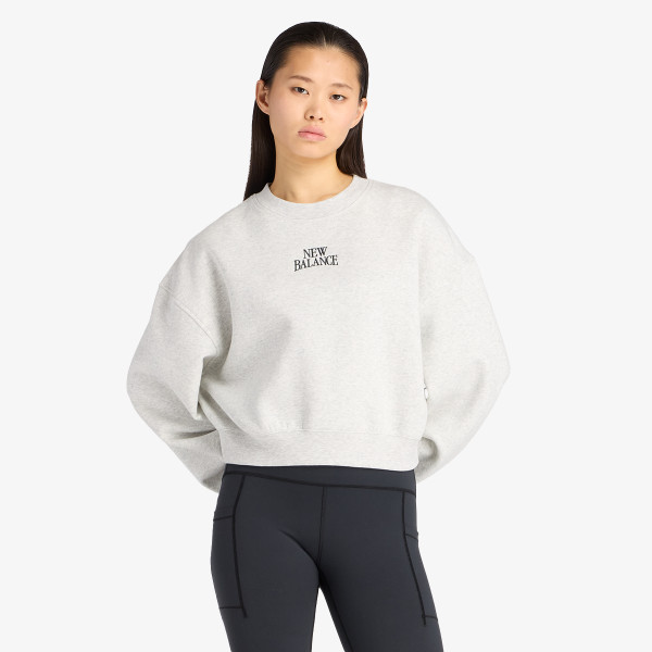 New Balance Linear Heritage Fleece Crew 