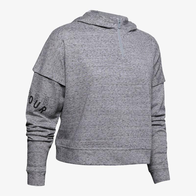 Under Armour Суитшърт UA RIVAL TERRY 1/2 ZIP HOODIE 