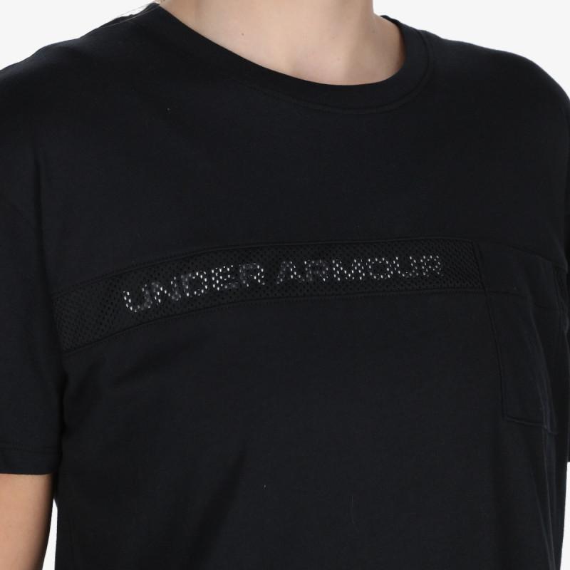 Under Armour Тениска Pocket Mesh Graphic Short Sleeve 