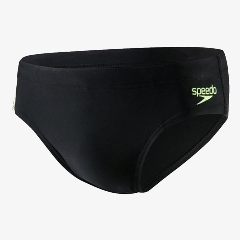 Speedo Къси панталони за плуване PLMT 7CM BRF AM BLACK/GREEN 