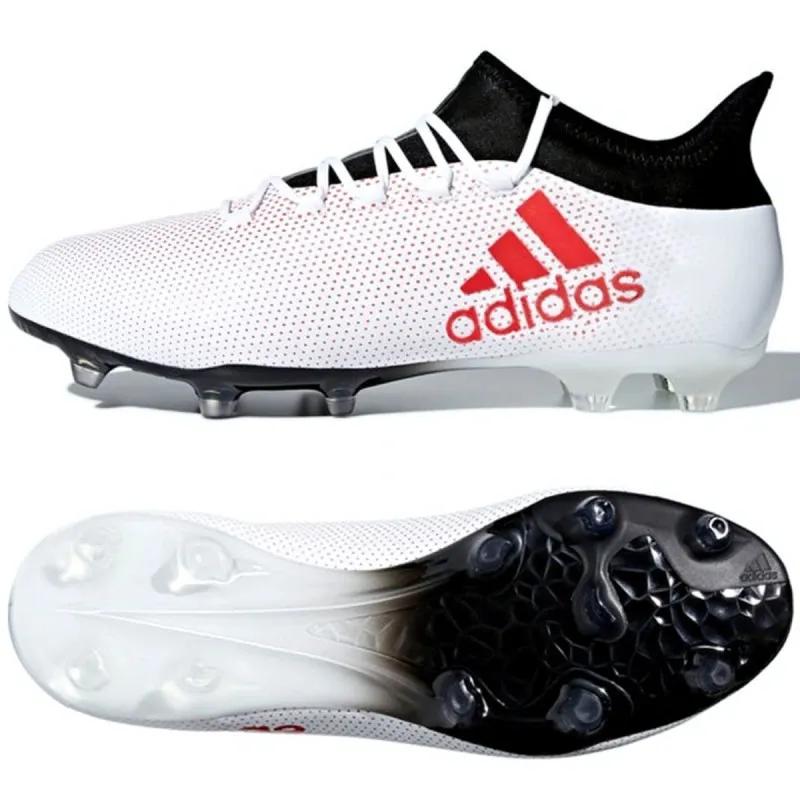 adidas Футболни обувки X 17.2 FG GREY/REACOR/CBLACK 