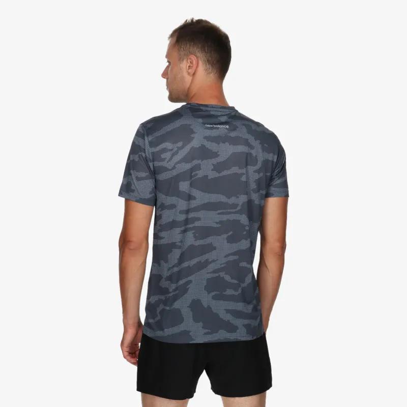 New Balance Тениска Printed Accelerate Short Sleeve 
