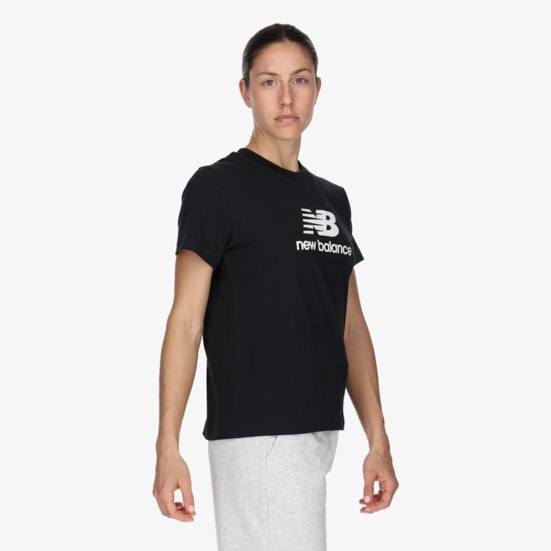 New Balance Тениска JERSEY STACKED LOGO T-SHIRT 